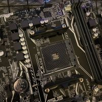 Лот: 19973210. Фото: 2. Мат. палата Asus B350M-K Не исправна. Комплектующие