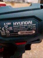 Лот: 15097037. Фото: 3. Шуруповёрт Hyundai A1201 / Аккумуляторная... Строительство и ремонт