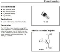 Лот: 19854419. Фото: 2. транзистор BJT TIP31C STM 100V... Радиодетали  (электронные компоненты)