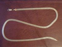 Лот: 3642063. Фото: 3. Золотая цепочка 52см длина. 585... Красноярск