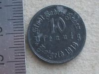 Лот: 19979555. Фото: 5. Монета нотгельд 10 пфеннигов Баден...