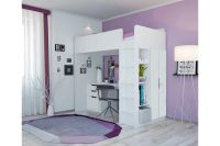 Лот: 23699836. Фото: 2. Кровать-чердак POLINI kids Simple. Детская мебель
