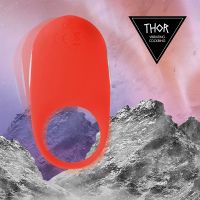 Лот: 24253872. Фото: 2. Виброкольцо FeelzToys Thor, красное. Интимные товары
