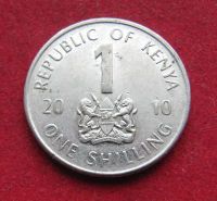 Лот: 19700132. Фото: 2. Кения 1 шиллинг 2010г. Монеты