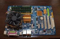 Лот: 9581909. Фото: 2. Материнская плата LGA775 Gigabyte... Комплектующие