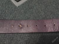 Лот: 1472309. Фото: 3. Ремень фиолетовый MODIS. Одежда, обувь, галантерея