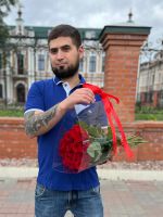 Лот: 20773491. Фото: 3. Букет из роз в упаковке. Сувениры, подарки