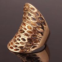 Лот: 4944742. Фото: 2. Кольцо. Позолота. Ювелирные изделия, бижутерия, часы