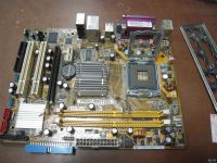 Лот: 13685771. Фото: 5. Материнская плата ASUS P5GC-MX...