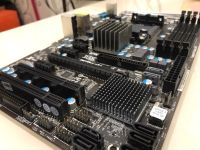 Лот: 15247841. Фото: 3. Материнская плата Asrock + Задняя... Компьютеры, оргтехника, канцтовары