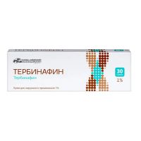 Лот: 25109429. Фото: 2. Тербинафин крем 1% 30г. Медицина