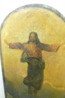 Лот: 5849373. Фото: 2. Икона на холсте 19 в. Живопись, скульптура, фото