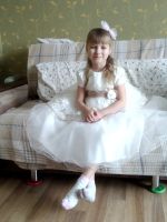 Лот: 17317822. Фото: 3. Платье для девочки на выход. Дети растут