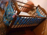 Лот: 1212513. Фото: 2. Продам детскую кроватку-маятник... Дети растут