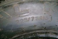 Лот: 3834466. Фото: 4. R16 225/75 продам 1 шину К-155... Красноярск
