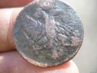 Лот: 9289831. Фото: 4. Очень хорошая денга 1754 года-последний... Красноярск