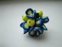 Лот: 450024. Фото: 3. Изделия из полимерной глины кольцо... Красноярск