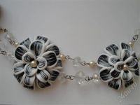 Лот: 640834. Фото: 2. Изделия из полимерной глины,колье... Ювелирные изделия, бижутерия, часы