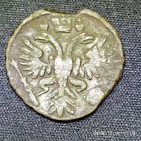 Лот: 15208896. Фото: 3. денга 1731 перечикан с петровской... Коллекционирование, моделизм