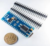 Лот: 3843734. Фото: 2. Arduino Nano V3.0 ATmega328. Радиодетали  (электронные компоненты)