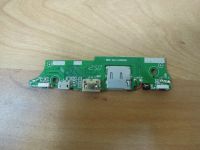 Лот: 13716076. Фото: 2. Платка с разъемами Texet TM-8041HD. Комплектующие