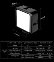 Лот: 21377045. Фото: 6. Осветитель Ulanzi VL49 RGB Mini...