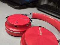 Лот: 21512770. Фото: 3. Наушники Bluedio T4 Красные Bluetooth... Бытовая техника