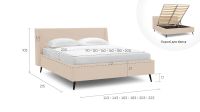 Лот: 24787427. Фото: 8. Кровать с подъемным механизмом...