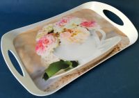 Лот: 19130888. Фото: 3. 🌸🌺 Поднос Бытпласт большой 27... Домашний быт
