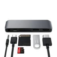 Лот: 21574319. Фото: 3. USB-хаб Satechi USB-C Mobile PRO... Компьютеры, оргтехника, канцтовары