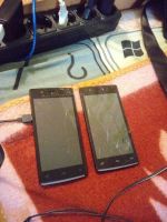 Лот: 10427604. Фото: 2. 2 телефона fly исправные (побитые... Смартфоны, связь, навигация