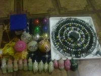 Лот: 1592091. Фото: 3. елочные игрушки+ гирлянда