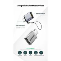 Лот: 21574361. Фото: 3. Адаптер UGREEN USB-C to USB 3... Компьютеры, оргтехника, канцтовары