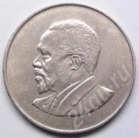 Лот: 199427. Фото: 2. Кения. 1 шиллинг 1966г. Монеты