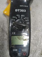 Лот: 23276362. Фото: 2. Multimeter DT303 – Клещи токоизмерительные... Инструмент и расходные