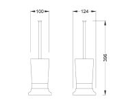 Лот: 3464385. Фото: 2. Ершик для унитазов 7052077VF. Предметы интерьера