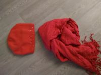 Лот: 15150219. Фото: 3. Шапка+палантин. Красивый коралловый... Одежда, обувь, галантерея