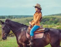 Лот: 13474634. Фото: 3. Ковбойский костюм, наряд для фотосессии... Одежда, обувь, галантерея