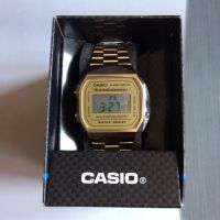 Лот: 5607564. Фото: 3. часы Сasio A-168WG-9 Оригинальные... Ювелирные изделия, бижутерия, часы