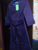 Лот: 9834548. Фото: 2. Новый джинсовый сарафан, цвет... Женская одежда