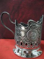 Лот: 3050536. Фото: 2. подстаканник РЖД. Антиквариат