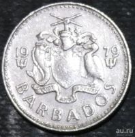 Лот: 13568874. Фото: 2. Экзотика с рубля (17811) Барбадос. Монеты