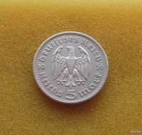 Лот: 8952303. Фото: 2. 5 марок 1936 года (Е - Монетный... Монеты