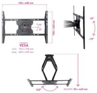 Лот: 16859972. Фото: 16. Кронштейн для ТВ Kromax Atlantis-46...