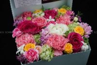 Лот: 7258864. Фото: 4. FlowerBox (роза, вибурнум, гиацинт... Красноярск