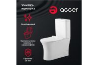 Лот: 24892327. Фото: 4. Унитаз-компакт AGGER AT01000. Красноярск
