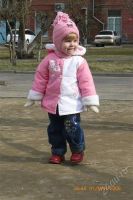 Лот: 2185493. Фото: 3. Ветровка на флисе 74-80 см. Дети растут