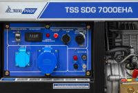 Лот: 23268640. Фото: 5. Дизельный генератор tss SDG 7000ena...