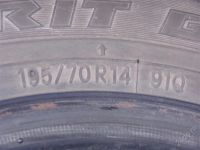Лот: 2180577. Фото: 2. 195*70 r14 зима липучка Toyo Garit. Шины, Диски