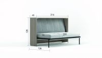 Лот: 25265691. Фото: 7. Кровать откидная горизонтальная...